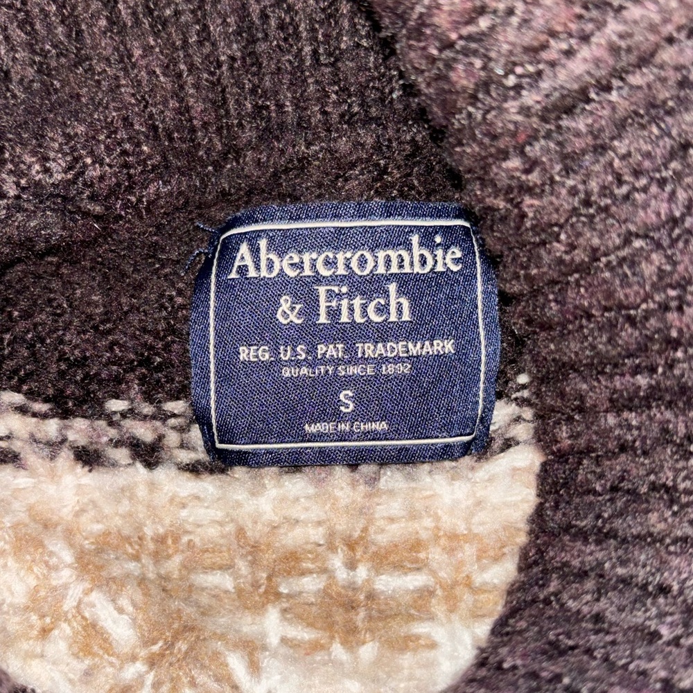 Abercrombie & Fitch Winter Long Sleeve Brown Turtleneck Sweater - Picture 5 of 8